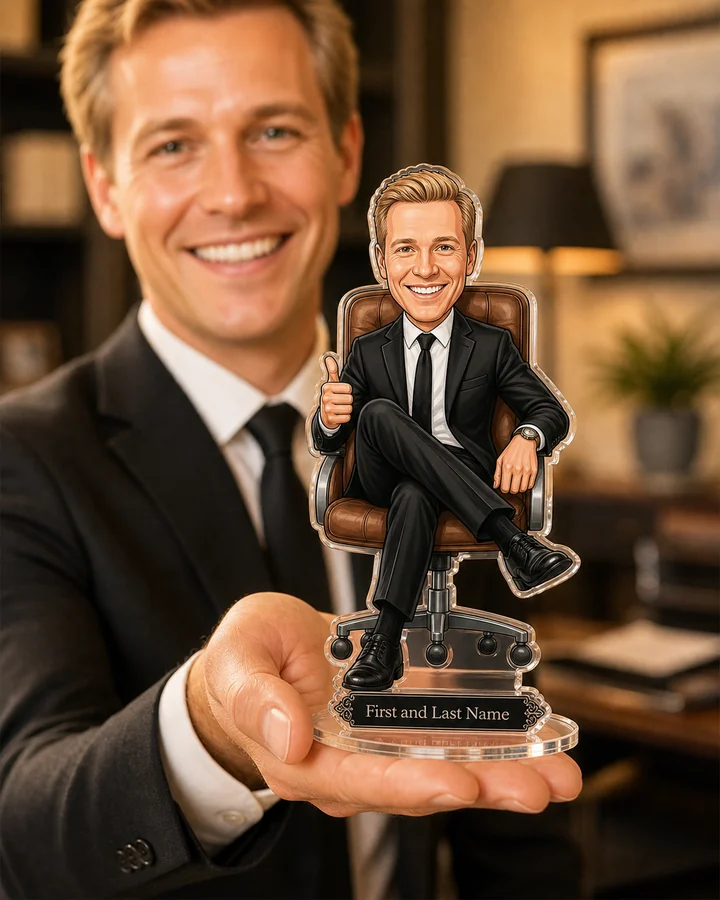 Business Executive figurine — custom Business gift