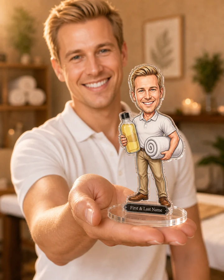 Spa Therapist (Male) figurine — custom New Arrivals gift