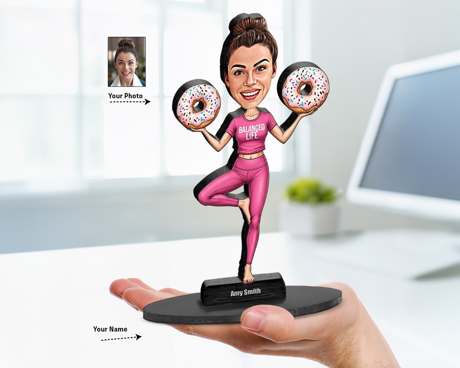 Baker Cake figurine — custom Culinary gift