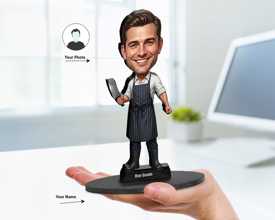 Beer Lover Mug figurine — custom Culinary gift