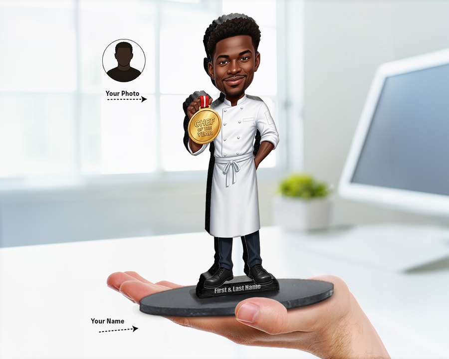 Chef Award figurine — custom Culinary gift
