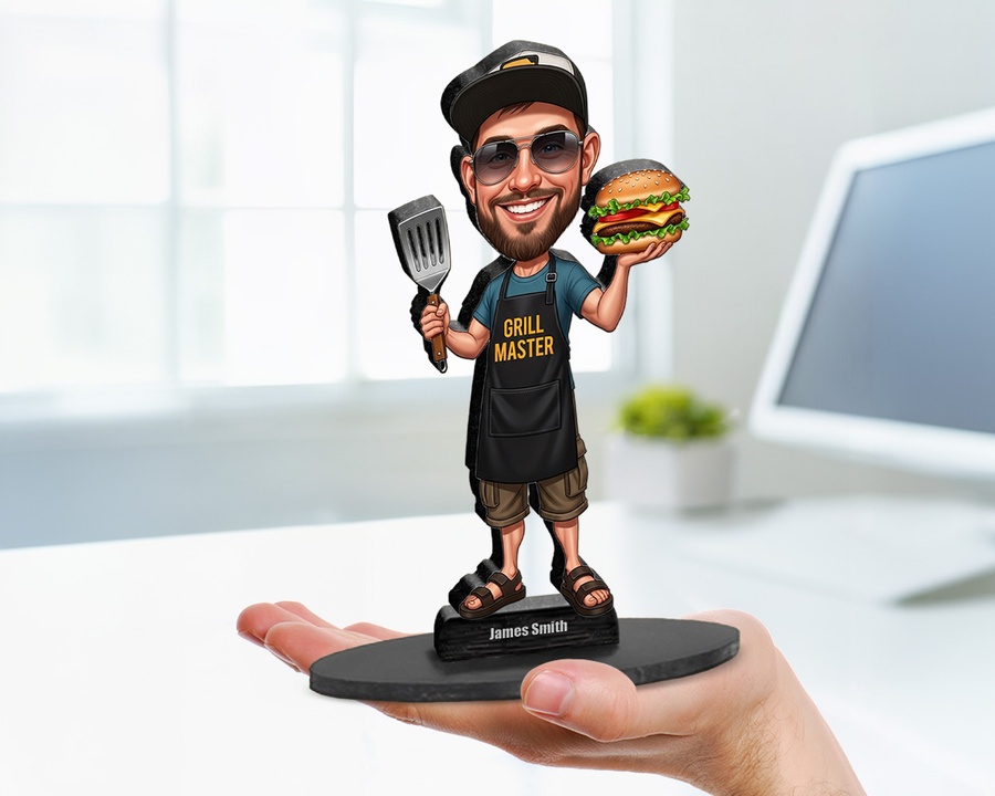 Ice Cream Maker figurine — custom Culinary gift