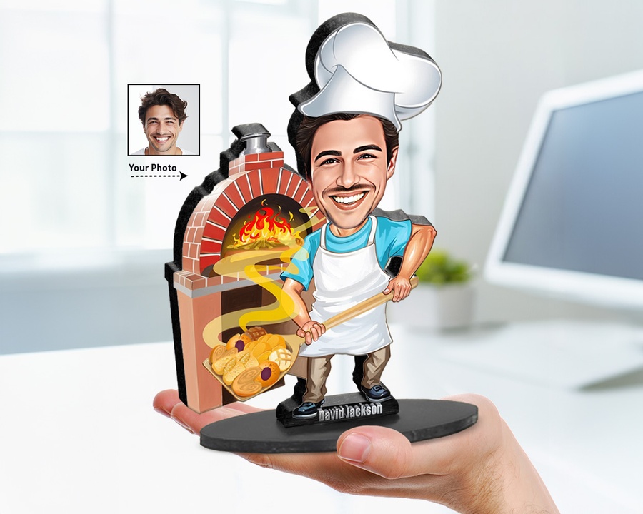 Taco King Tacos figurine — custom Culinary gift