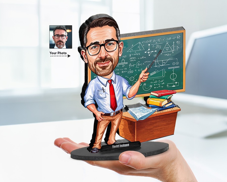 Science Teacher figurine — custom Education gift