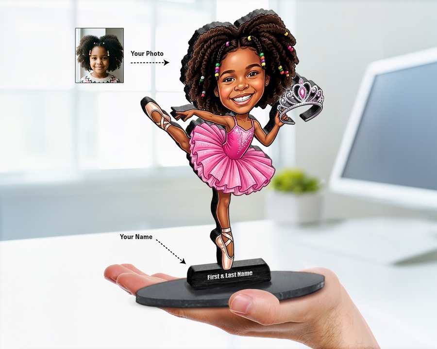 Ballerina Girl figurine — custom Family gift