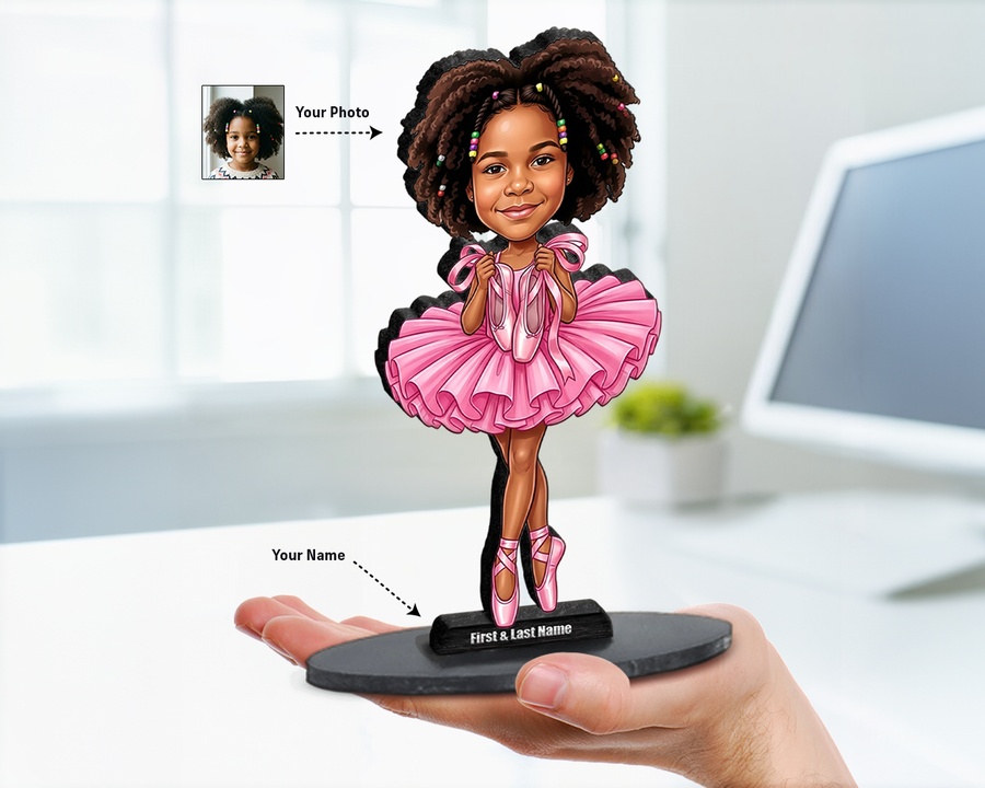 Ballerina Girl figurine — custom Family gift