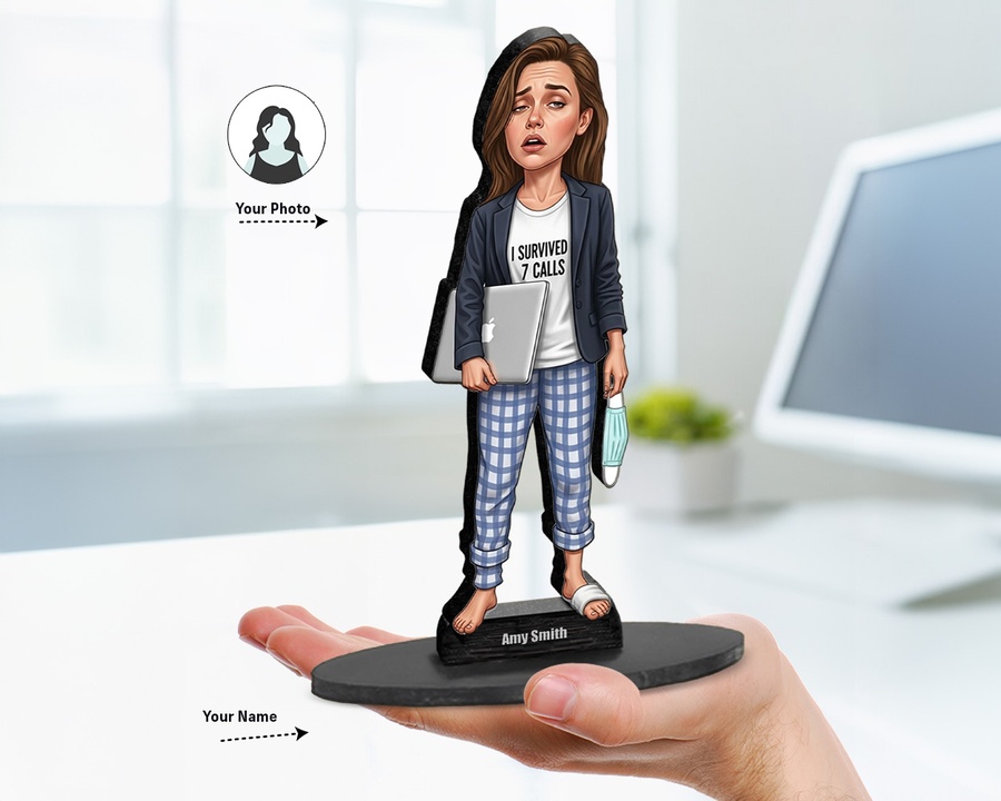 After Zoom Collapse figurine — custom Funny gift