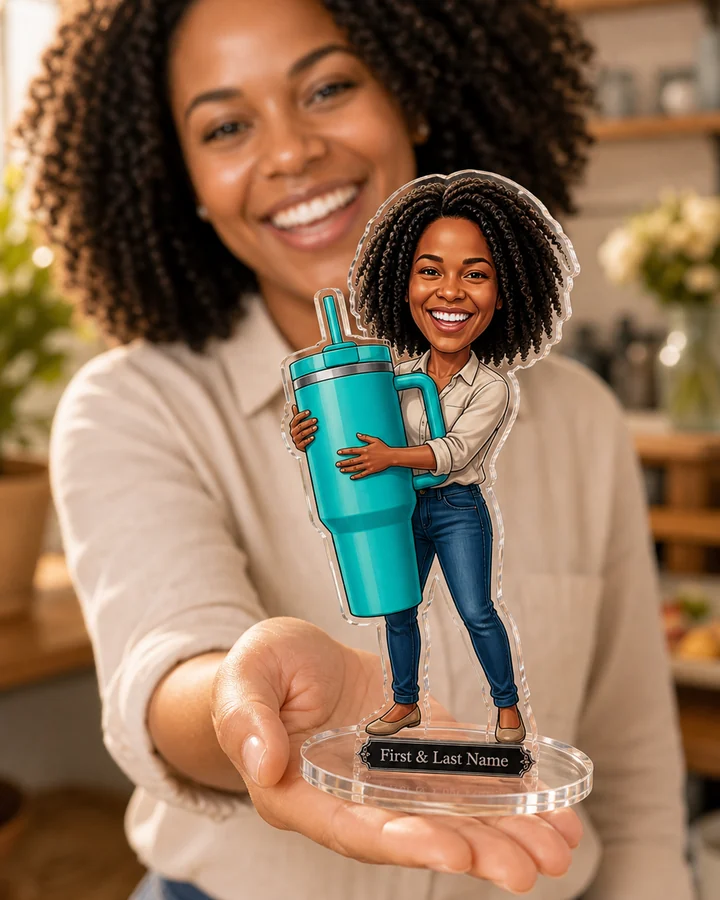 Giant Tumbler Lover figurine — custom Funny gift