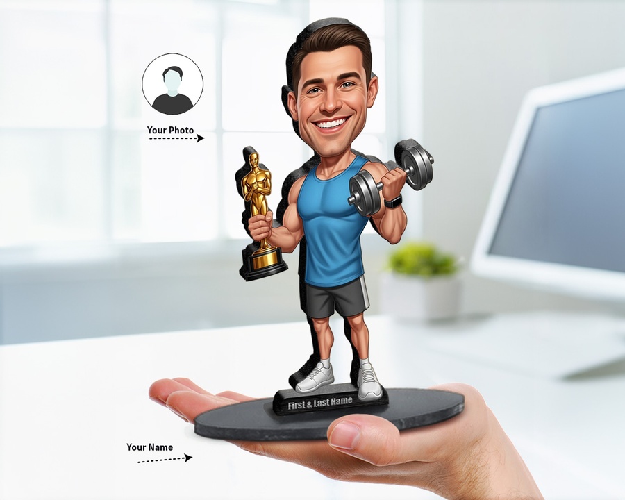 Personal Trainer Trophy figurine — custom Funny gift