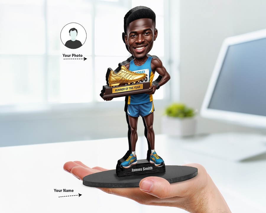 Runner Award figurine — custom Funny gift