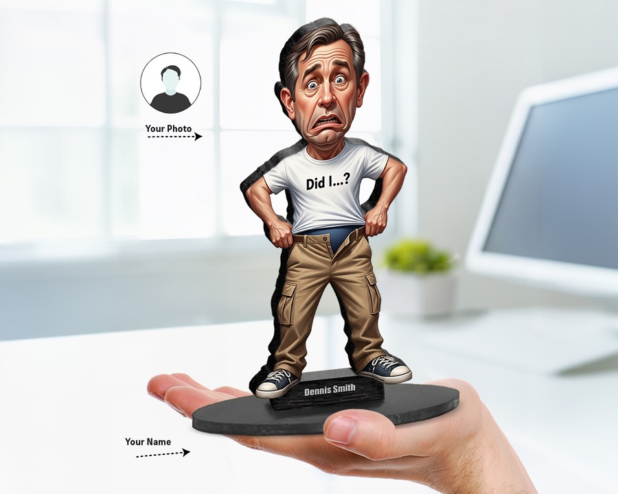 Underwear Pants Gag figurine — custom Funny gift