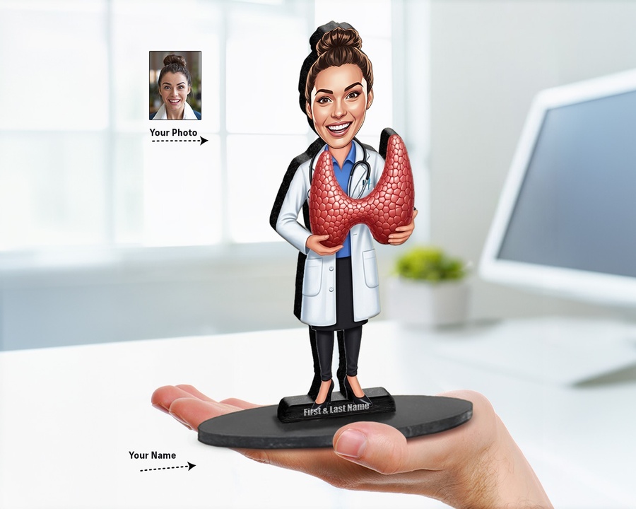 Endocrinologist figurine — custom Healthcare gift