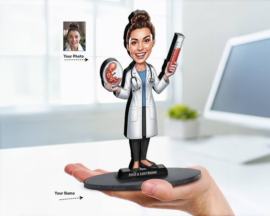 Fertility Specialist figurine — custom Healthcare gift