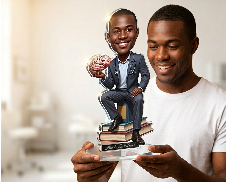 Neurologist figurine — custom Healthcare gift