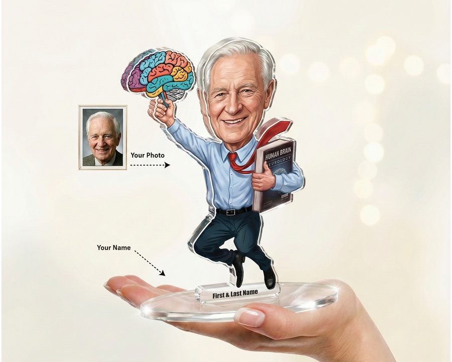 Neurologist figurine — custom Healthcare gift