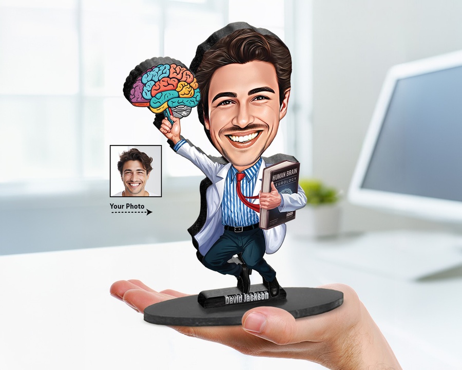 Neurologist figurine — custom Healthcare gift