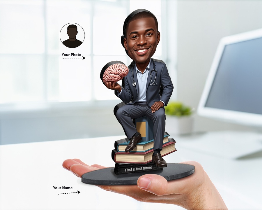 Neurologist figurine — custom Healthcare gift