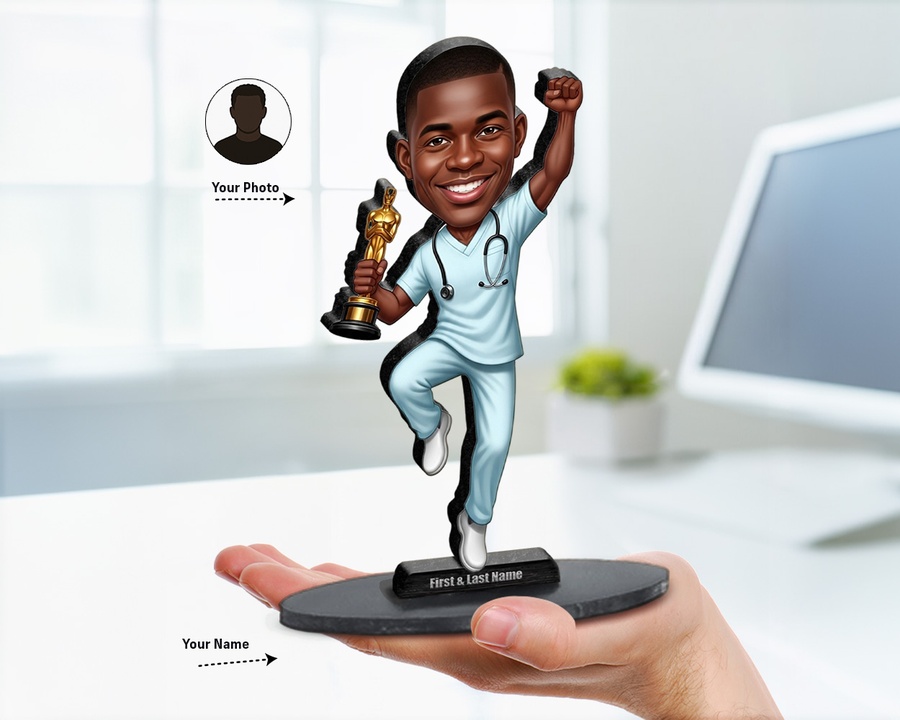 Doctor — Graduation Award figurine — custom Healthcare gift