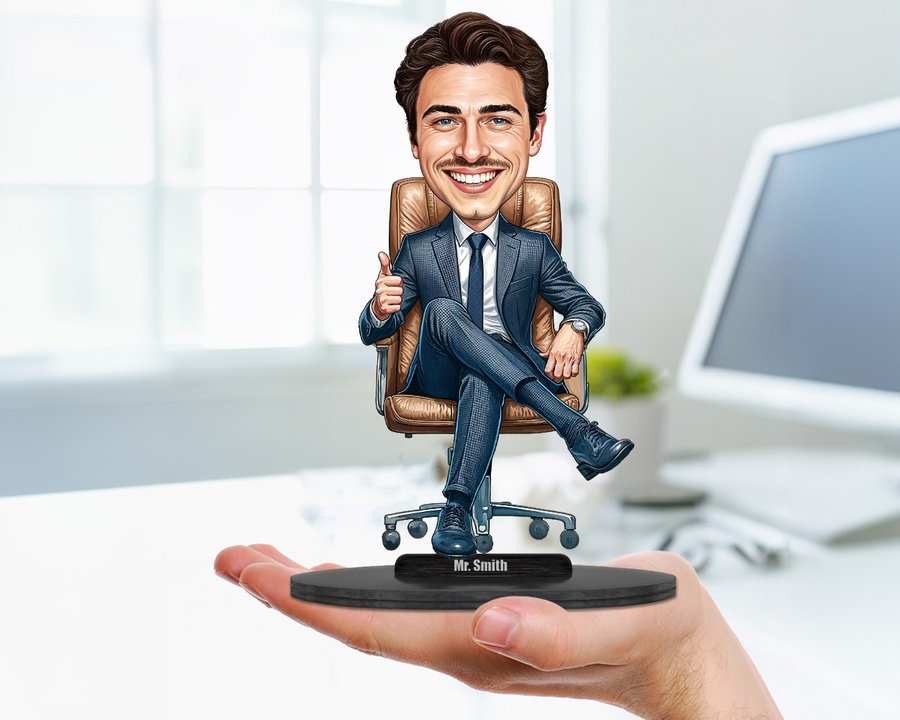 Lawyer Court Suit figurine — custom For Him gift