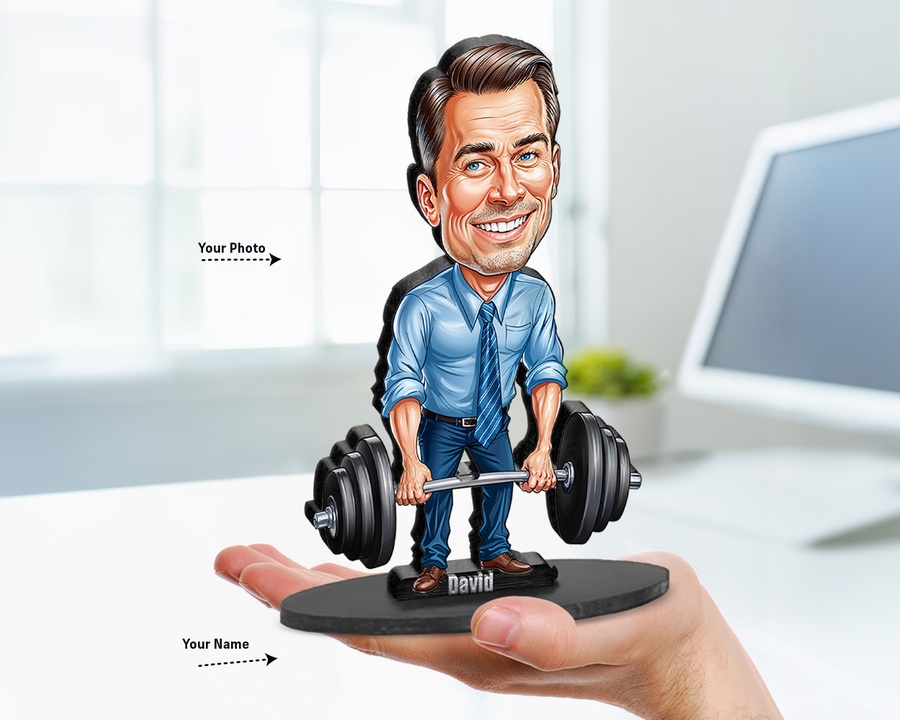 Mechanic Toolbox figurine — custom For Him gift