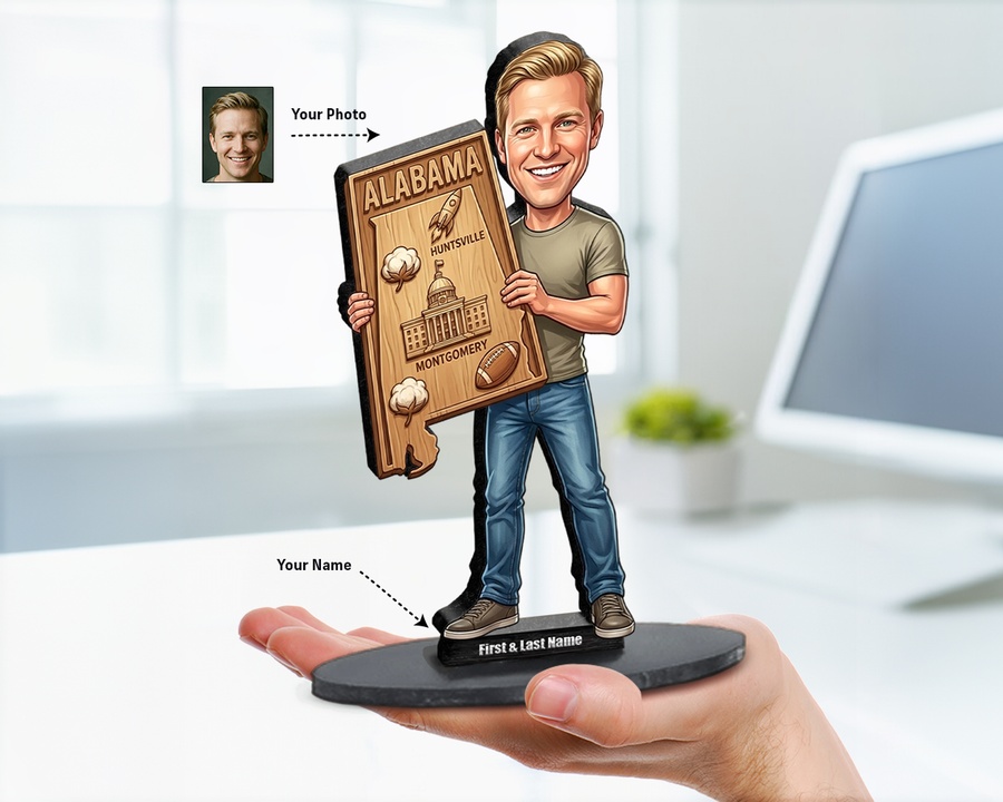Realtor House Sign figurine — custom For Him gift
