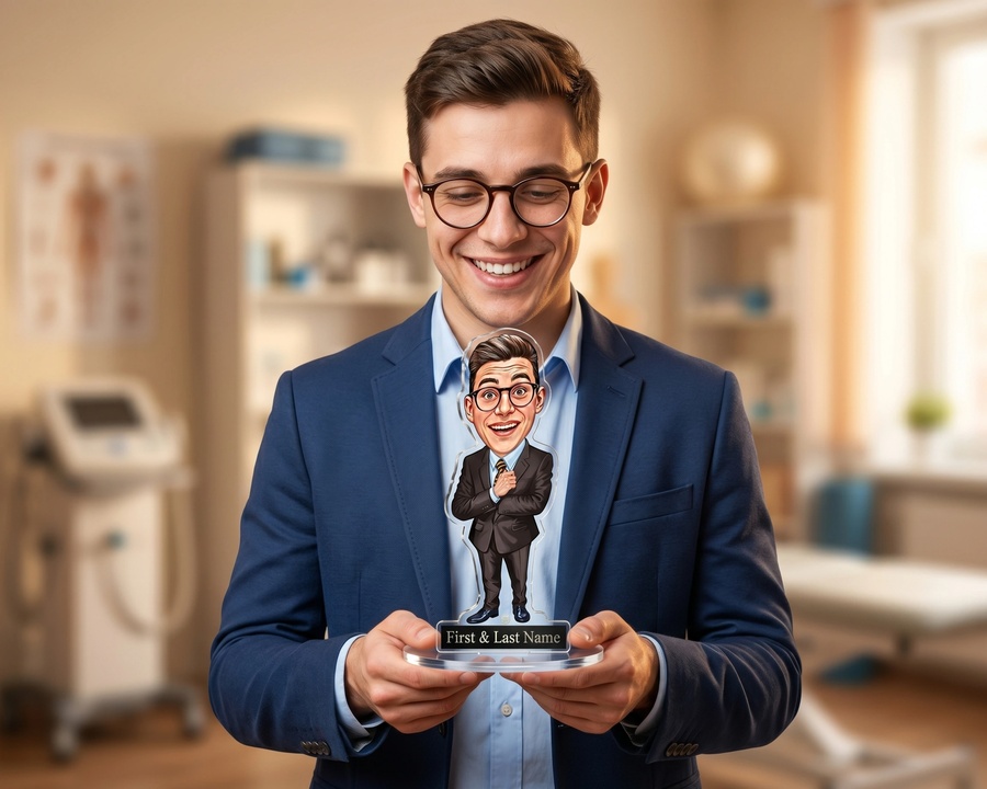 Businessman, Blue Suit