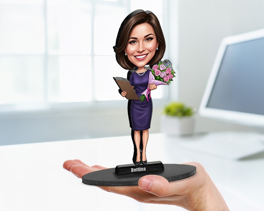 Event Planner figurine — custom Business gift