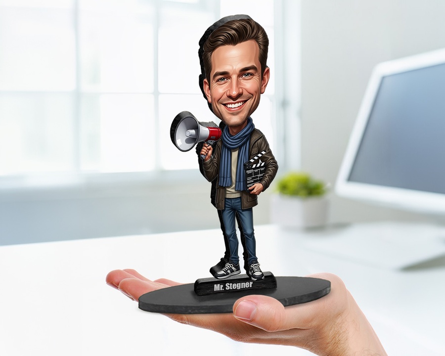 Film Director figurine — custom Business gift