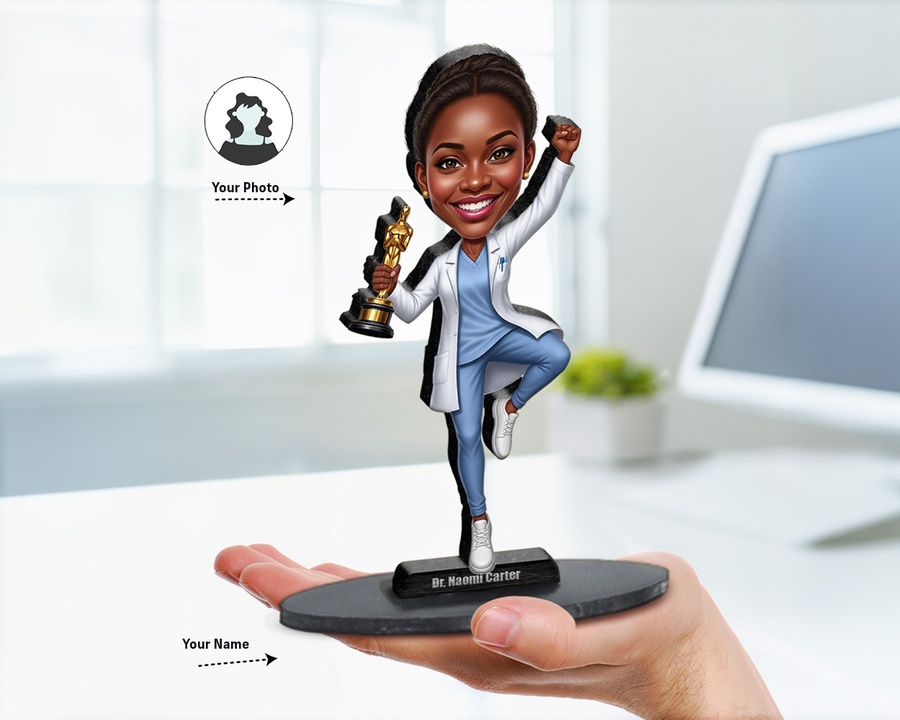 Surgeon — Award figurine — custom Healthcare gift