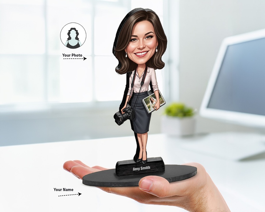 Wedding Photographer figurine — custom Business gift