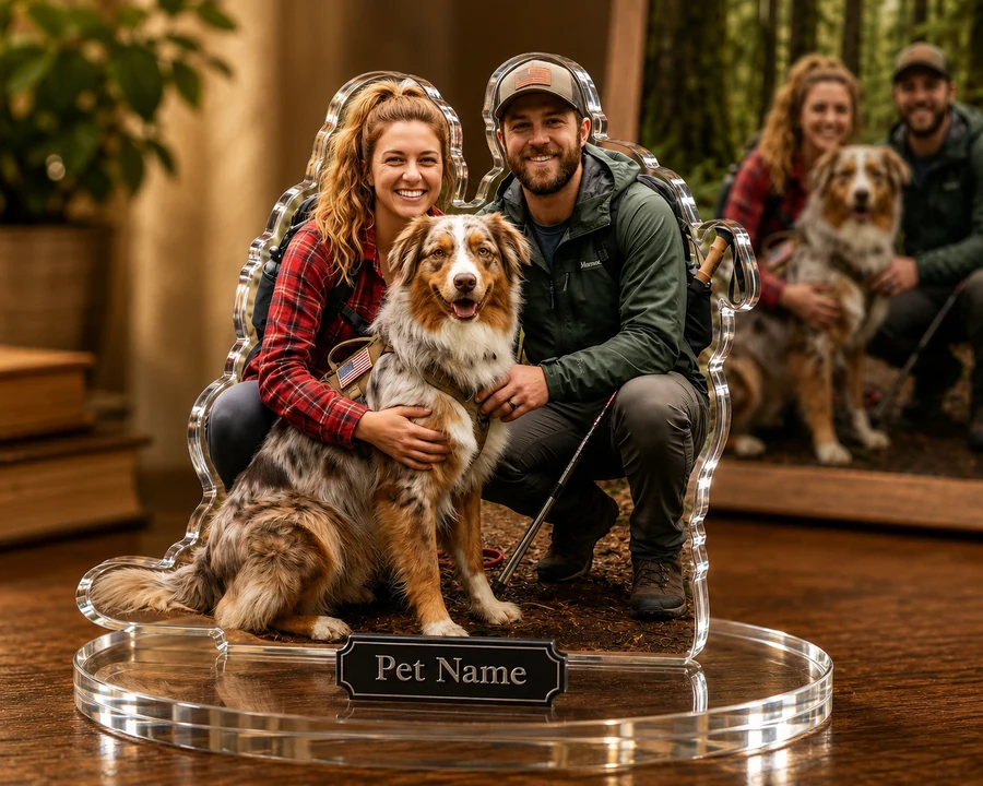 Australian Shepherd figurine — custom Pets gift
