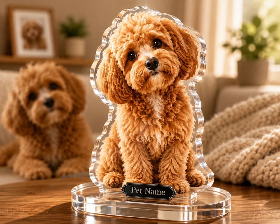 Cockapoo figurine — custom Pets gift