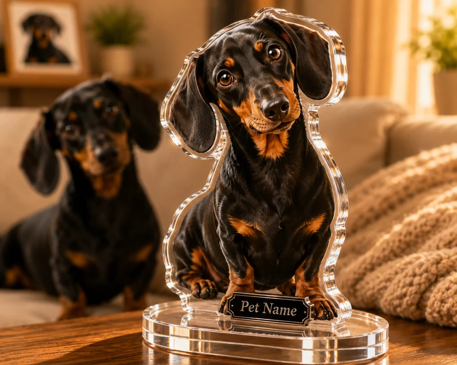Dachshund figurine — custom Pets gift