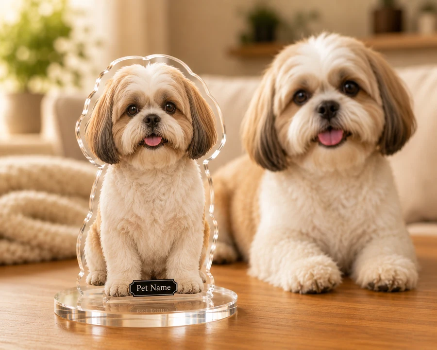 Shih Tzu figurine — custom Pets gift