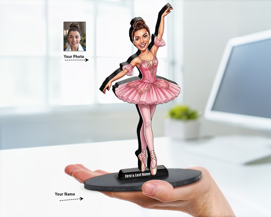 Ballerina figurine — custom Sport gift