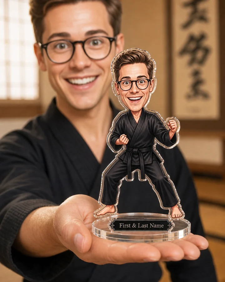 Karate (Male) figurine — custom Sport gift