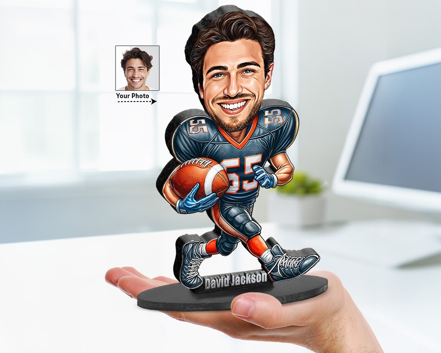Soccer Player figurine — custom Sport gift