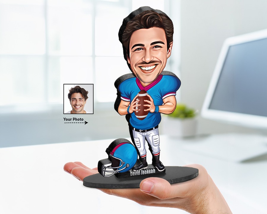 Soccer Player figurine — custom Sport gift