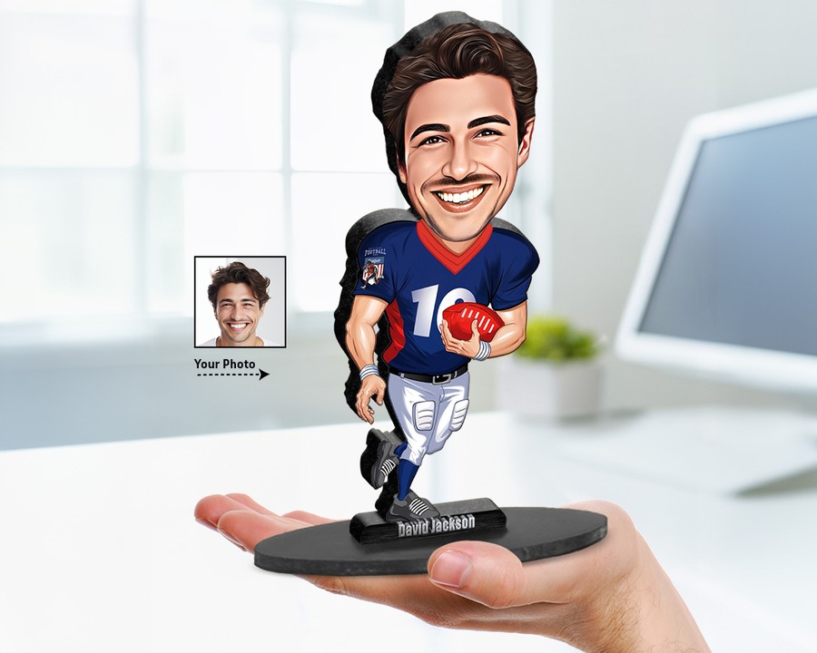 Soccer Player figurine — custom Sport gift