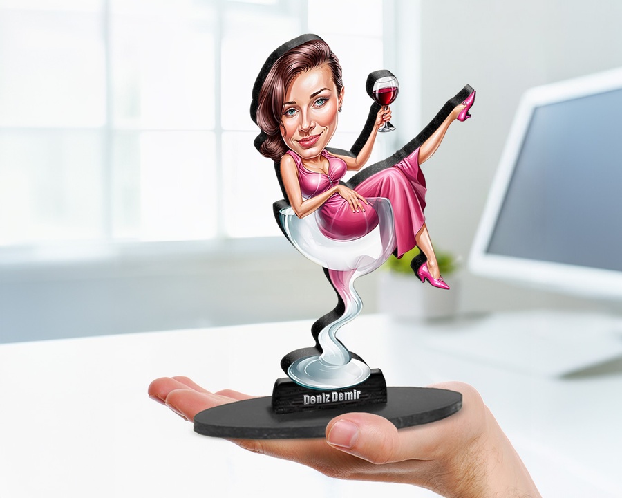 Figure Skater figurine — custom For Her gift