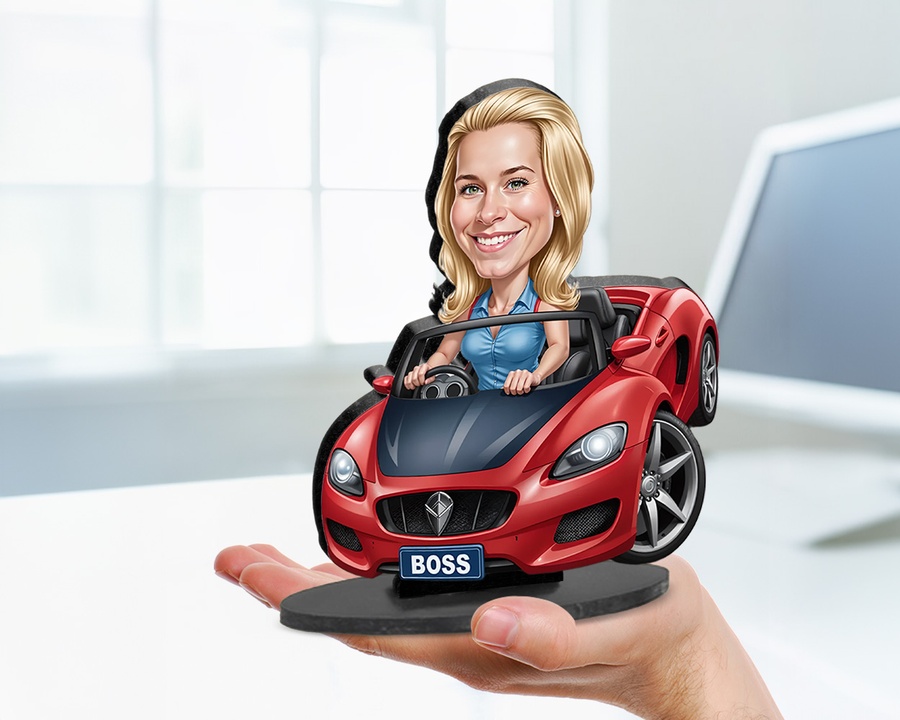 Race Car Driver figurine — custom For Her gift